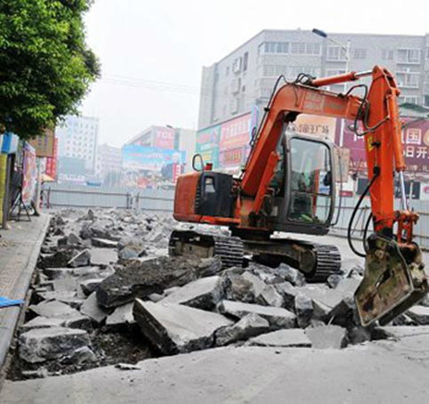 哈爾濱路面鋪墊 道路開挖