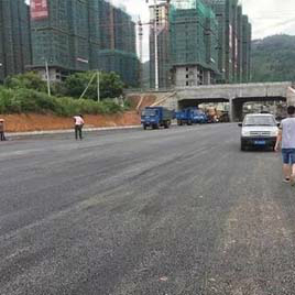 哈爾濱道路白改黑施工工程